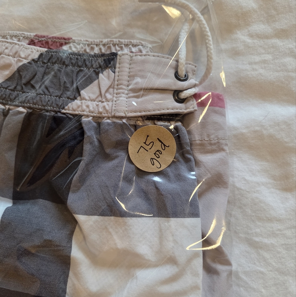 Boys Kids BURBERRY Children Swim Trunks Size 10Y - Picture 2 of 8